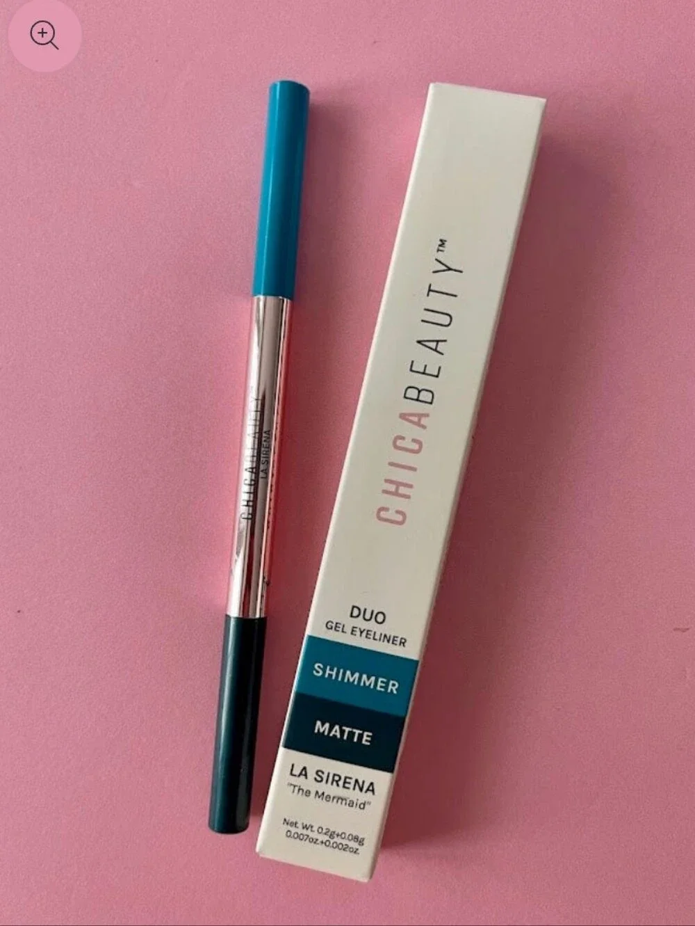 Chica Beauty Duo Gel Eyeliner In La Sirena 